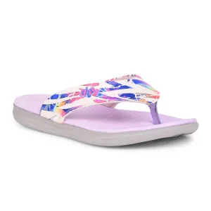 AHA Casual Purple Flip Flops For Women KIARA-6 By Liberty