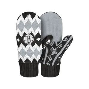 Brooklyn Nets NBA Mittens