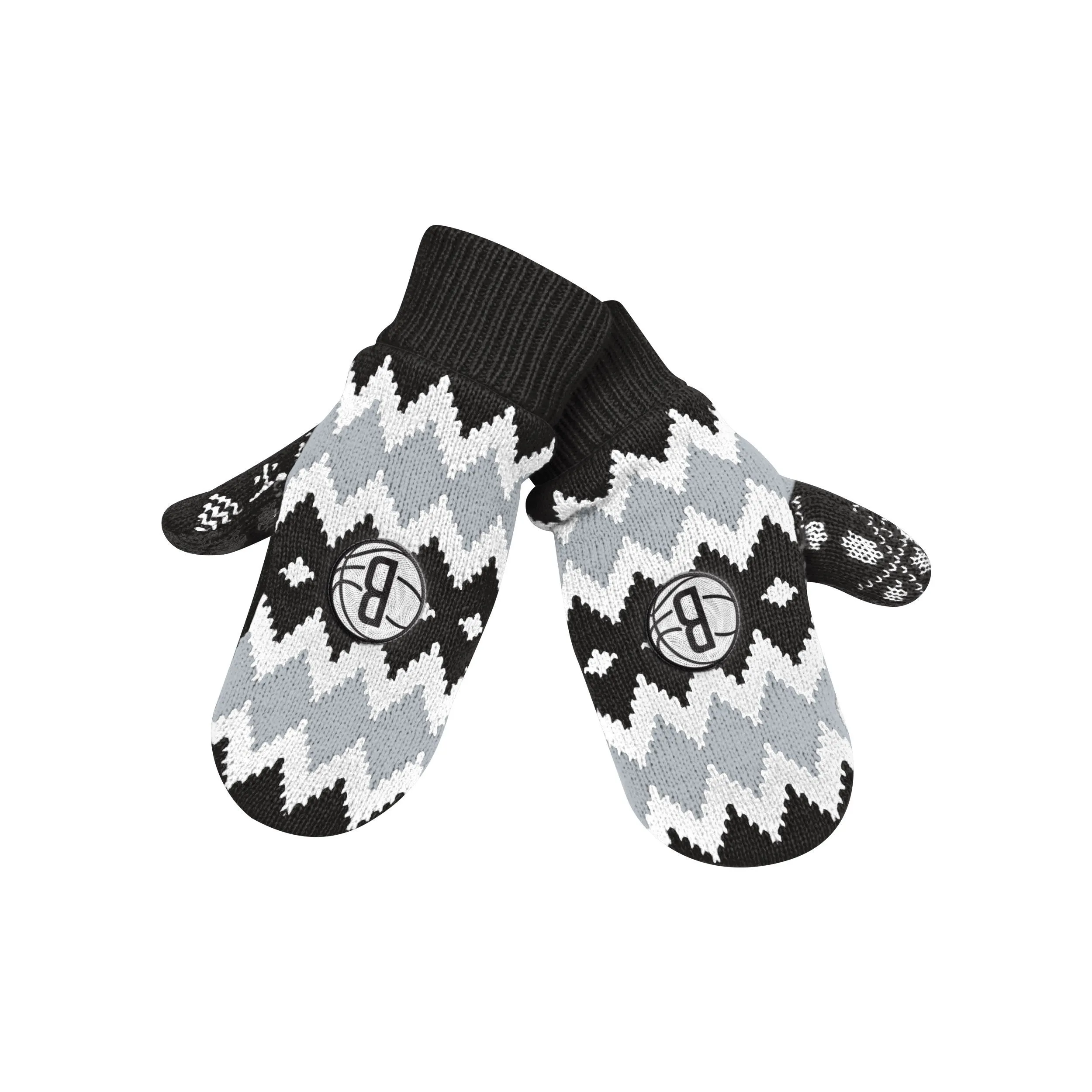 Brooklyn Nets NBA Mittens