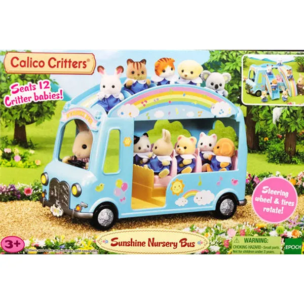 Calico Critters Sunshine Nursery Bus