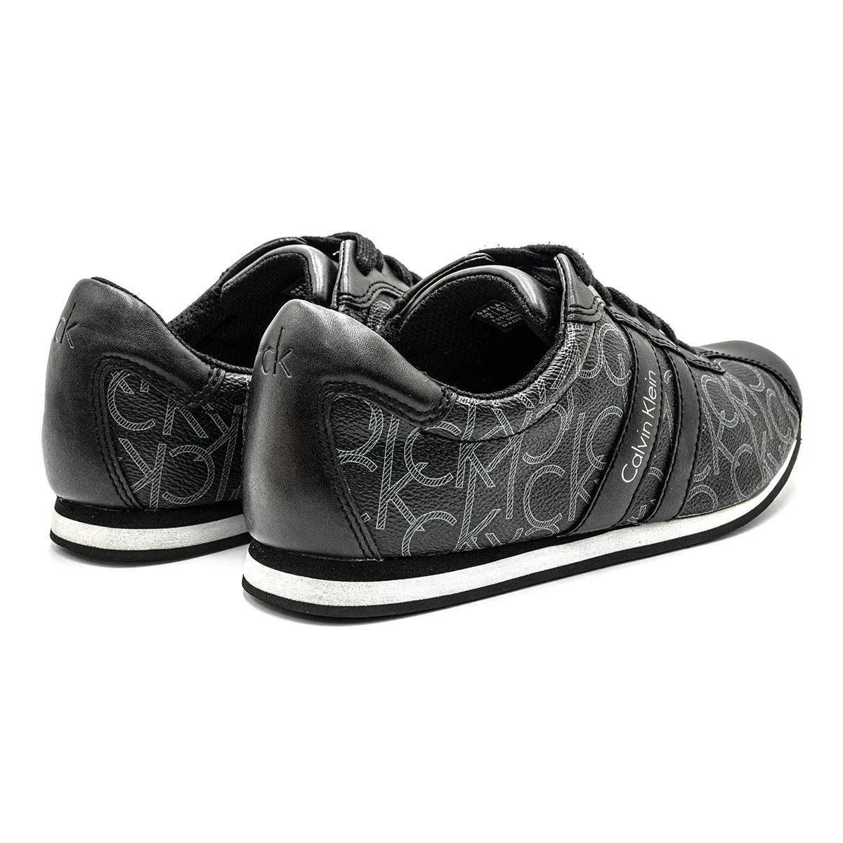 Calvin Klein Gayla Low-Top Sneakers Leather Black Colour For Women