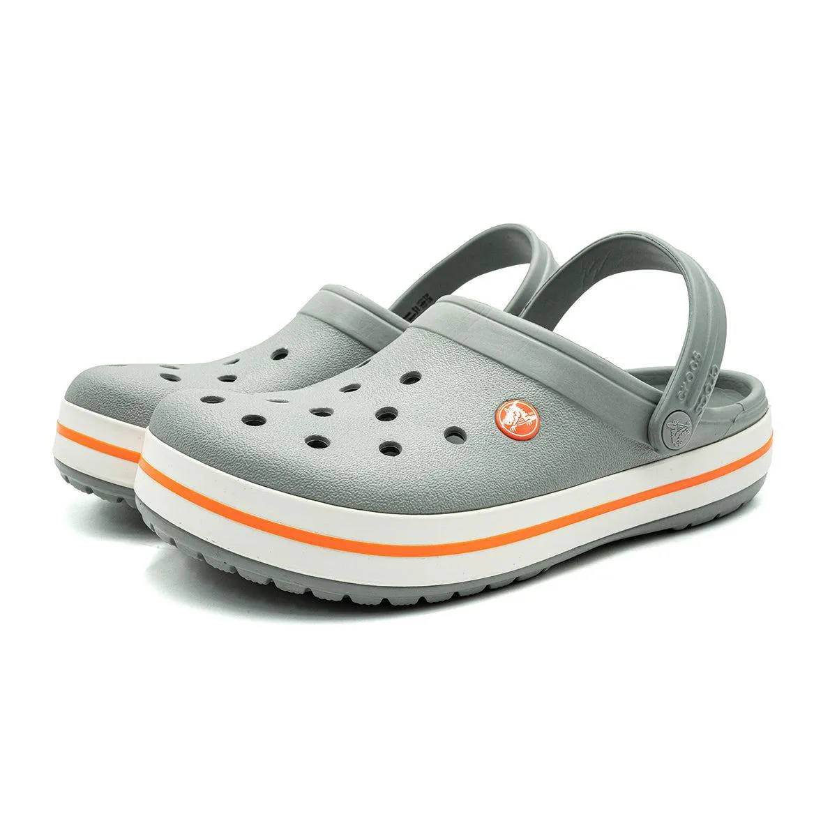 Crocs Slide Crocband Clogs Rubber Grey Colour For Women