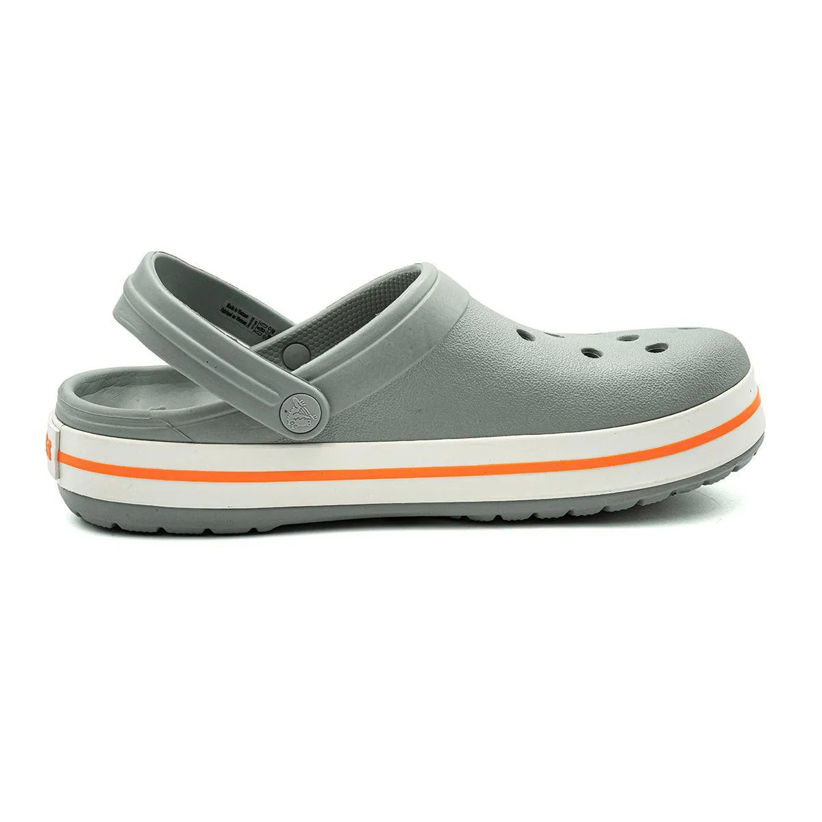 Crocs Slide Crocband Clogs Rubber Grey Colour For Women