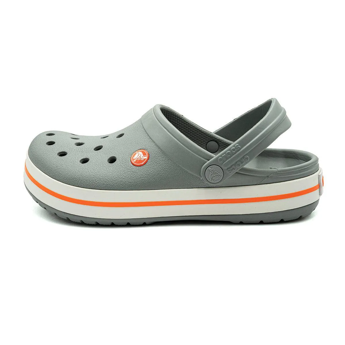 Crocs Slide Crocband Clogs Rubber Grey Colour For Women