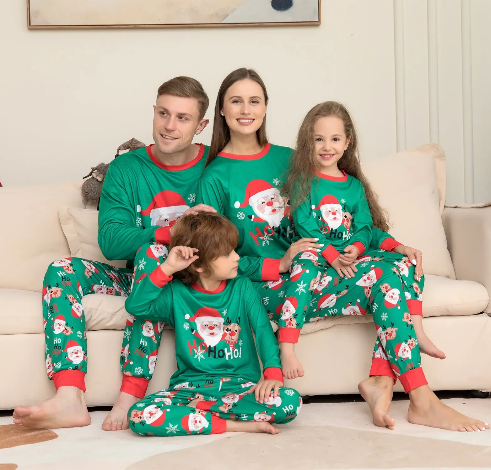 Family Christmas Matching PJ's Sets