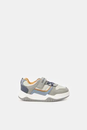 Infant Boys Grey Chunky Trainer