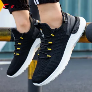 Men's Women's Running Shoes Breathable Trendy Sneakers Casual Light Walking Shoes Comfortable Athletic Training Footwear