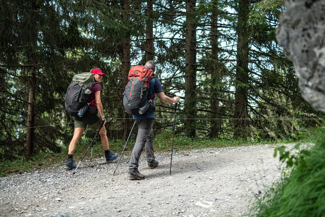 Mochila de montaña y trekking 70L Hombre Forclaz Trek100 Easyfit