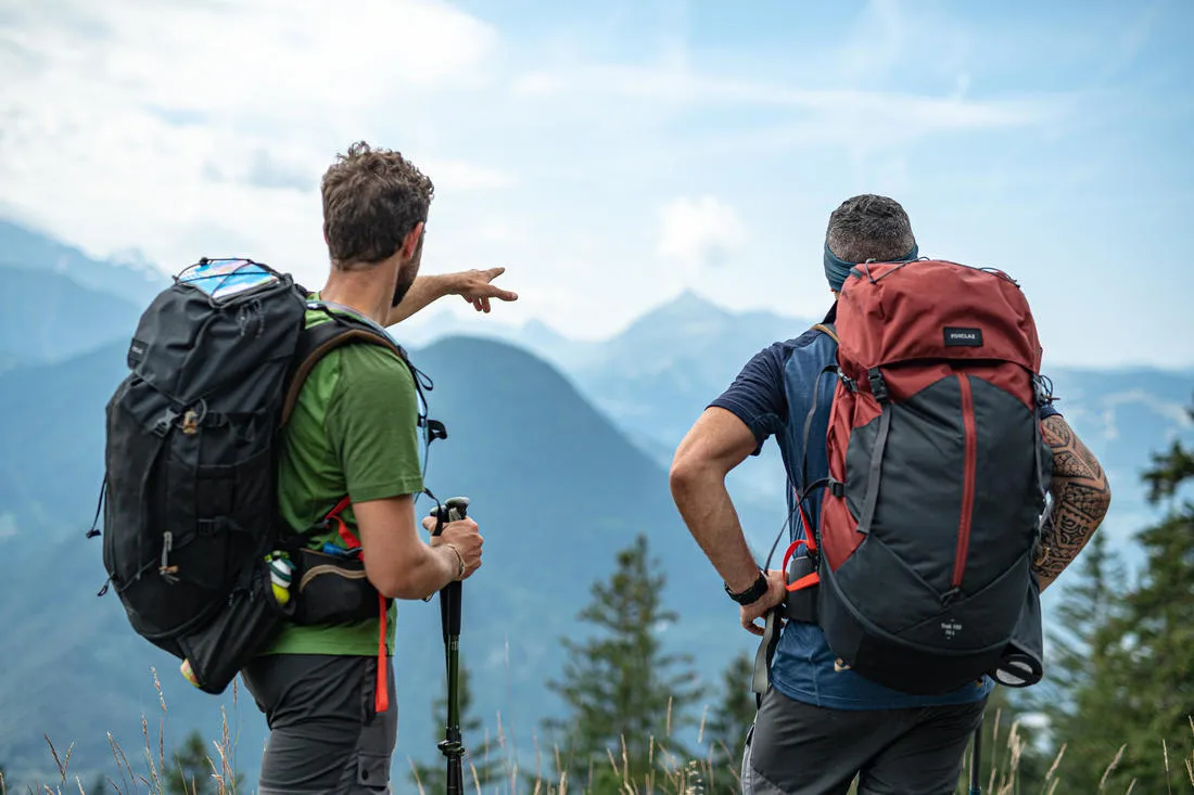 Mochila de montaña y trekking 70L Hombre Forclaz Trek100 Easyfit