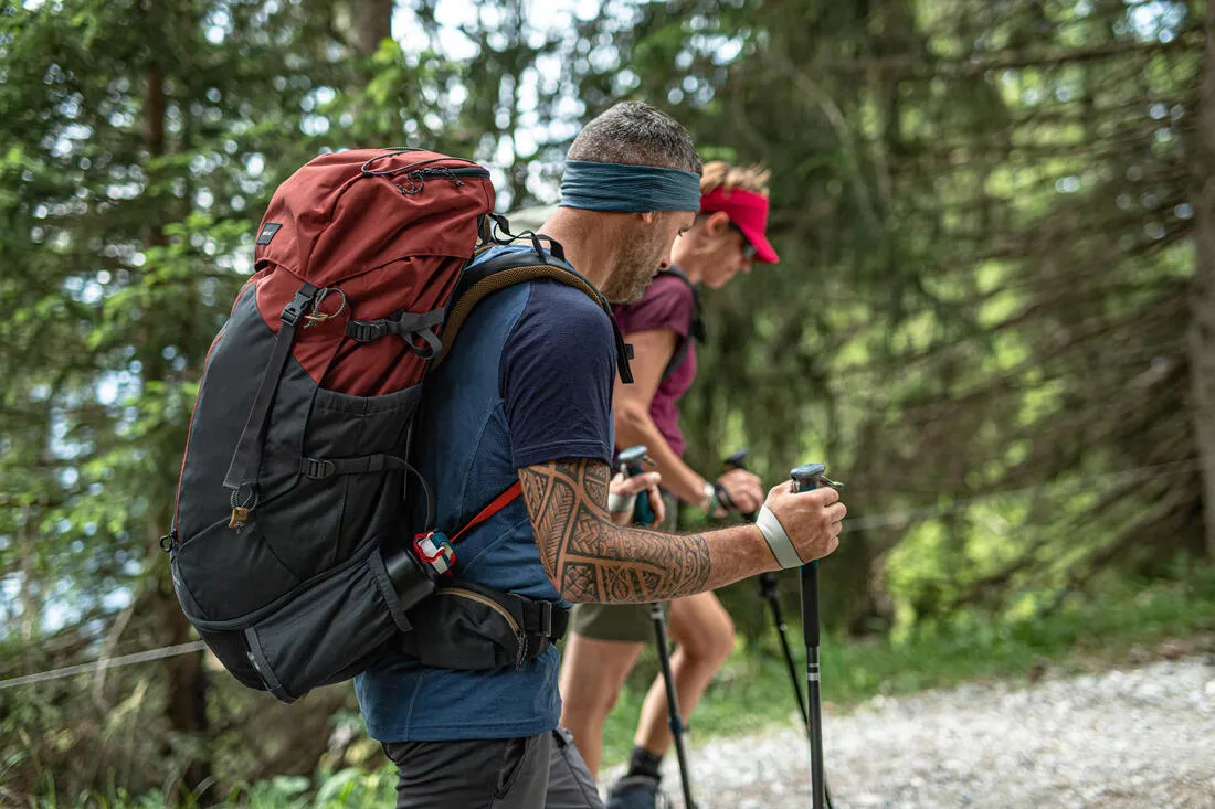 Mochila de montaña y trekking 70L Hombre Forclaz Trek100 Easyfit