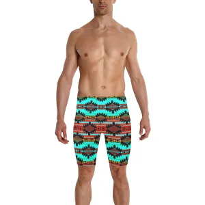 Okotoks Arrow Men's Knee Length Swimming Trunks