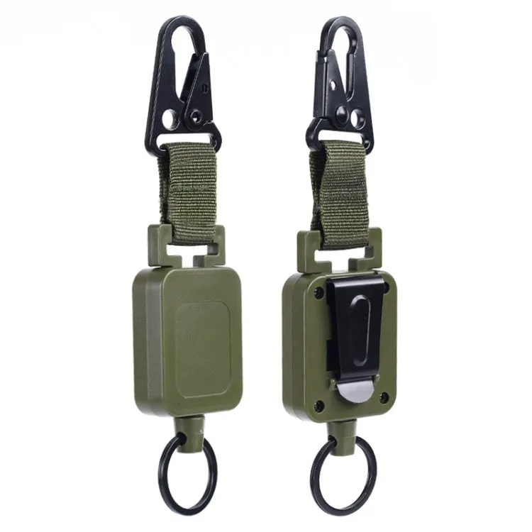 Outdoor Fishing Telescopic Steel Wire High-strength Easy-pull Olecranon Buckle(6771)