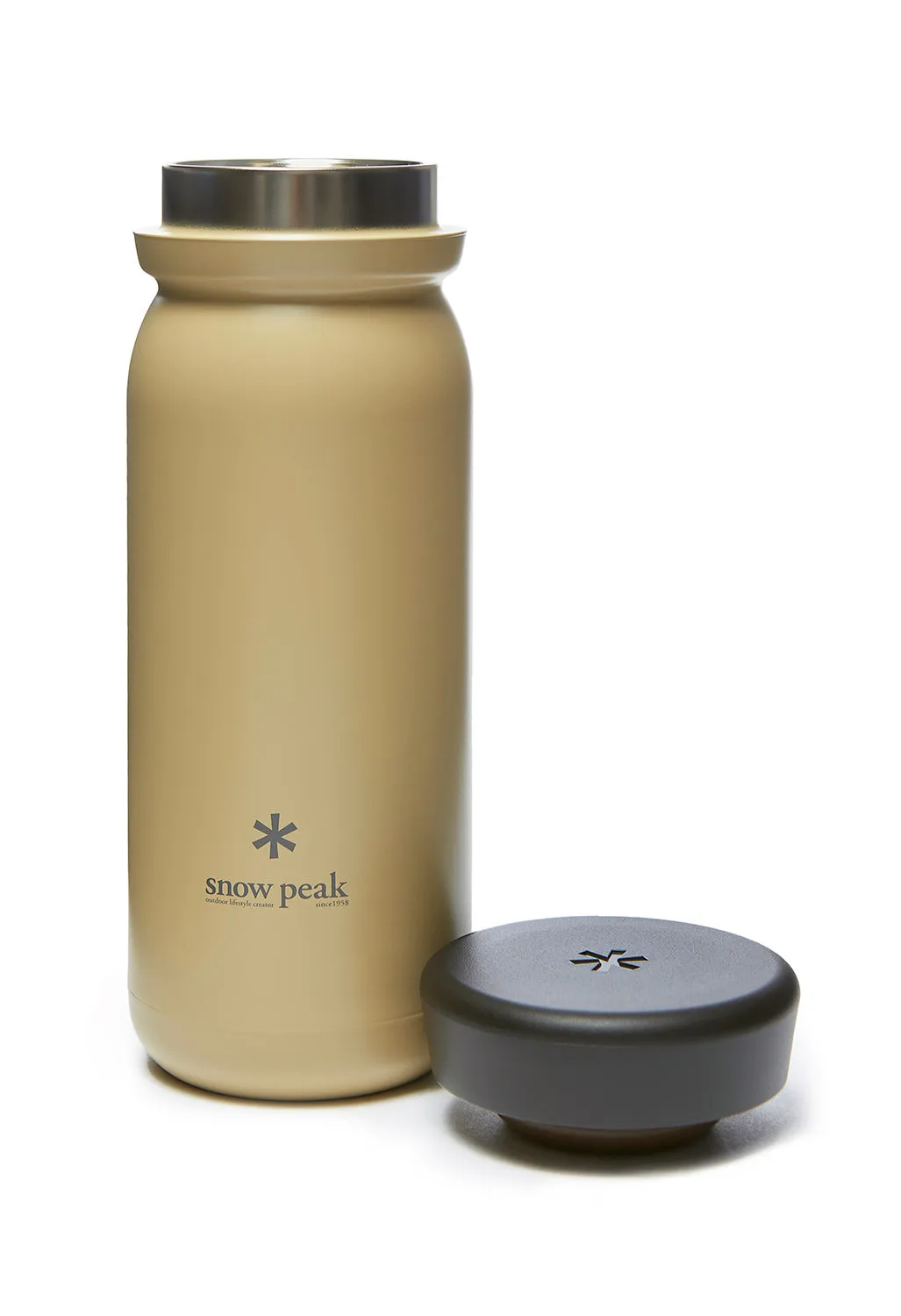 Snow Peak Stainless Steel Vacuum Bottle - Sand