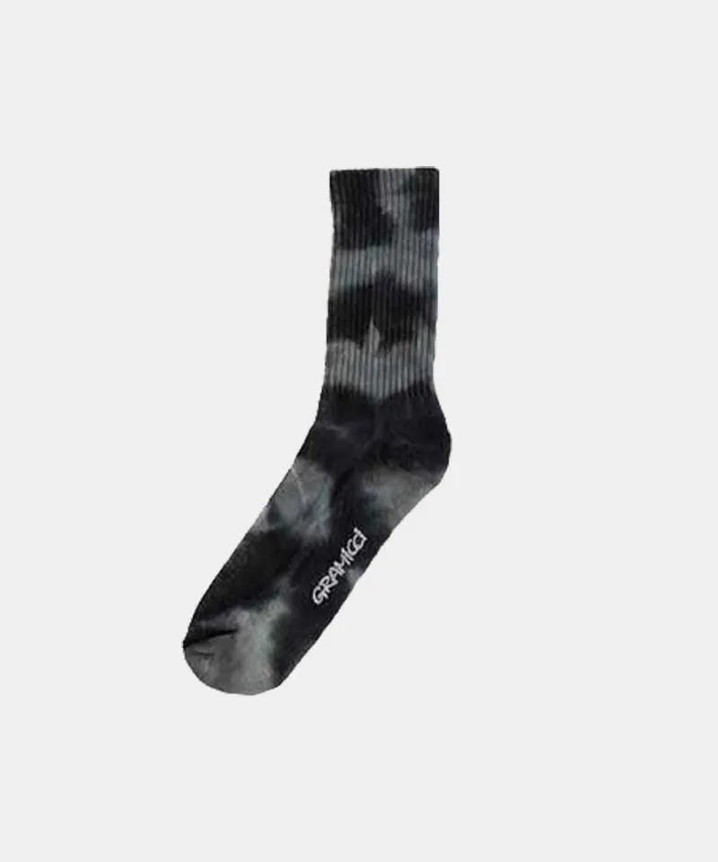 Tie Dye Crew Socks