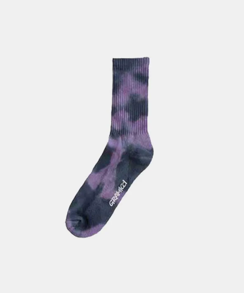 Tie Dye Crew Socks