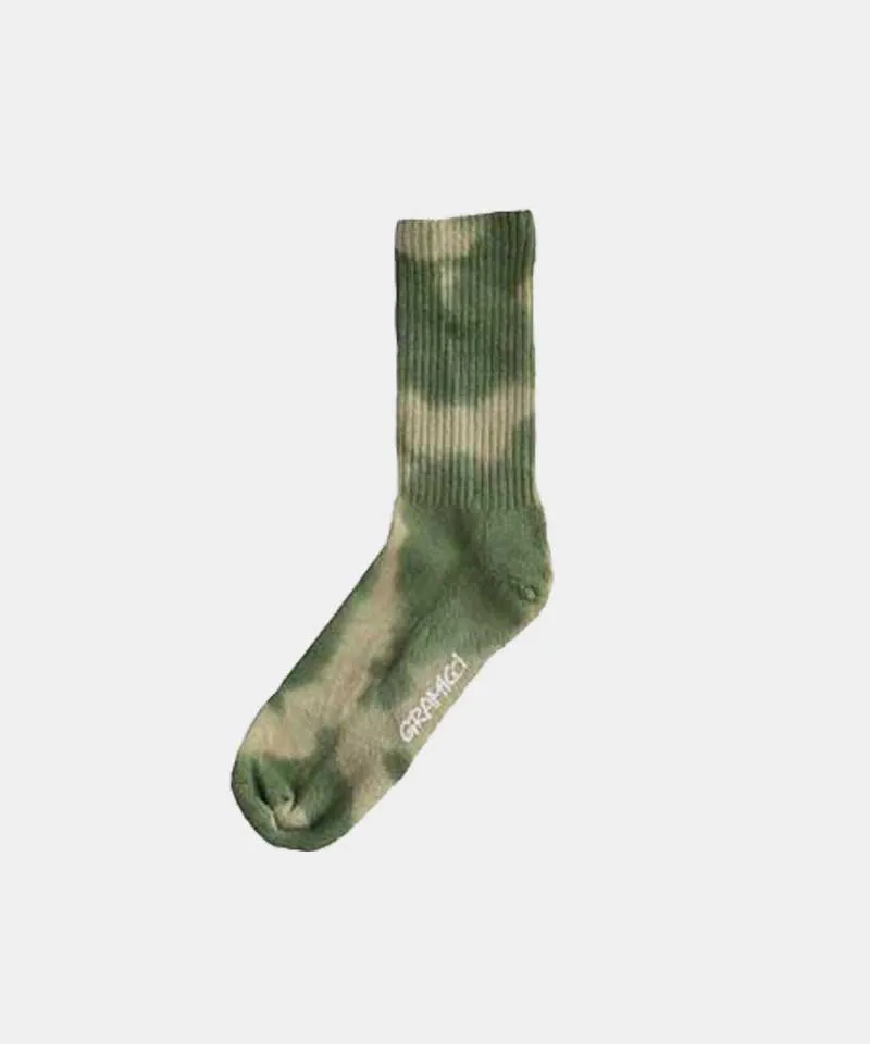 Tie Dye Crew Socks