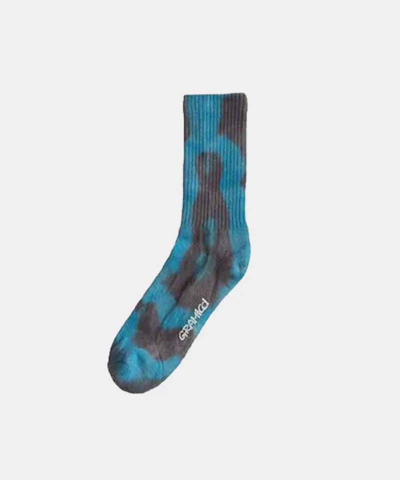 Tie Dye Crew Socks